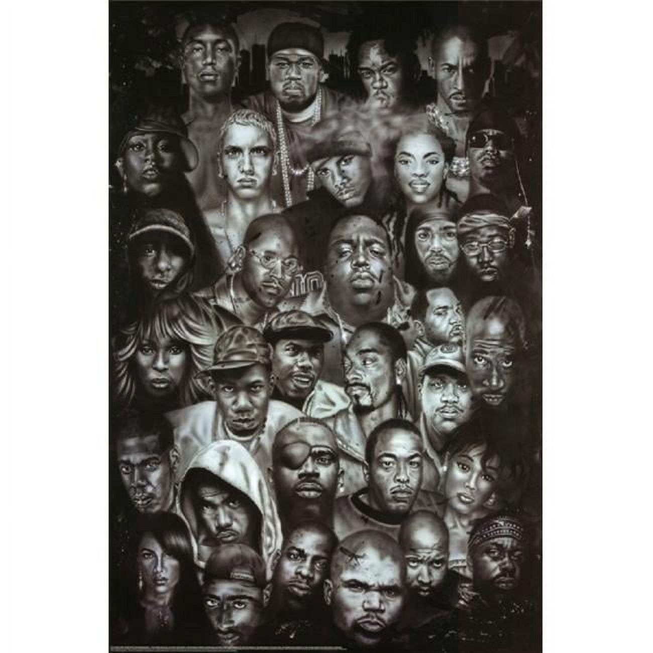 GB Eye XPE160273 Legends of Rap & Hip Hop Poster Print, 24 x 36