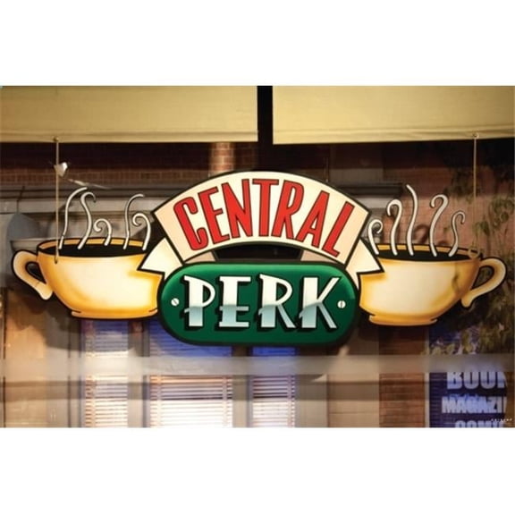 GB Eye XPE160277 Friends - Central Perk Window Poster Print, 24 x 36