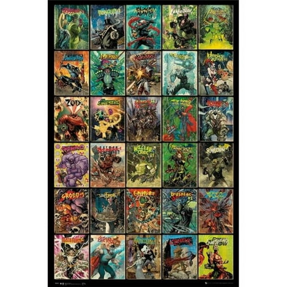 GB Eye XPE160331 Dc Comics Forever Evil Compilation Poster Print, 24 x 36