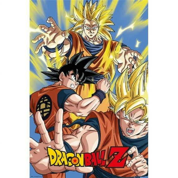 GB Eye XPE160446 Dragon Ball Z Goku Poster Print, 24 x 36