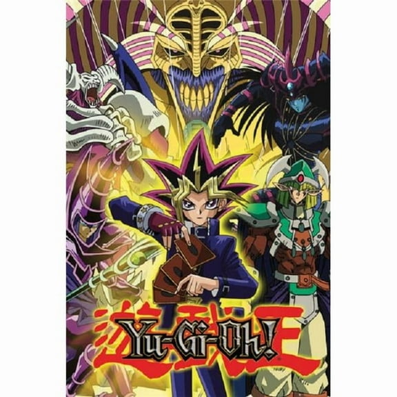 GB Eye XPE160512 Yu Gi Oh Yugi & Monsters Poster Print, 24 x 36