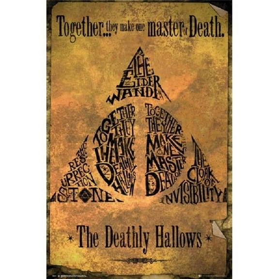 GB Eye XPE160558 Harry Potter Deathly Master of Death Poster Print, 24 x 36