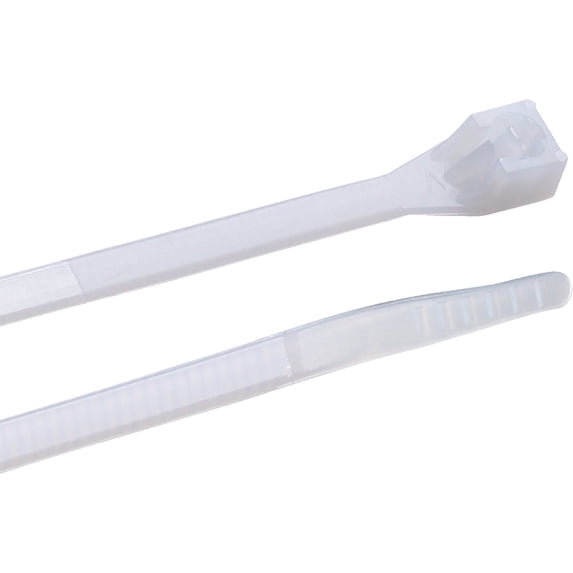 GB Gardner Bender 47-108 8" Natural Releasable Cable Ties 25 Count