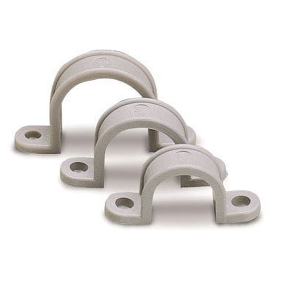 GB Gardner Bender GCC-510 1-1/2" Two Hole Plastic Straps 10 Count