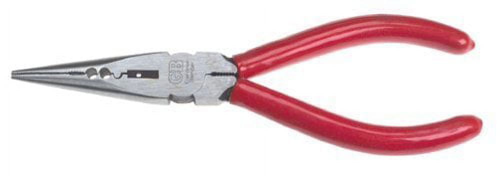 GB Electrical Long Nose Pliers GS-385 - Alloy Steel, Cutter