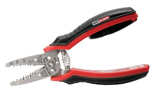GB Gardner Bender GST-224M 7 Stainless Steel Curved Handle Wire Stripper