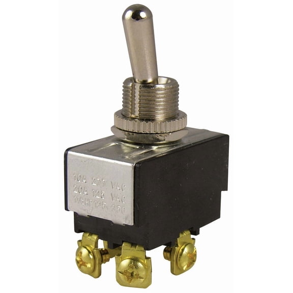 GB Gardner Bender GSW-14 DPST 20A 125VAC O/F Heavy Duty Toggle Switch