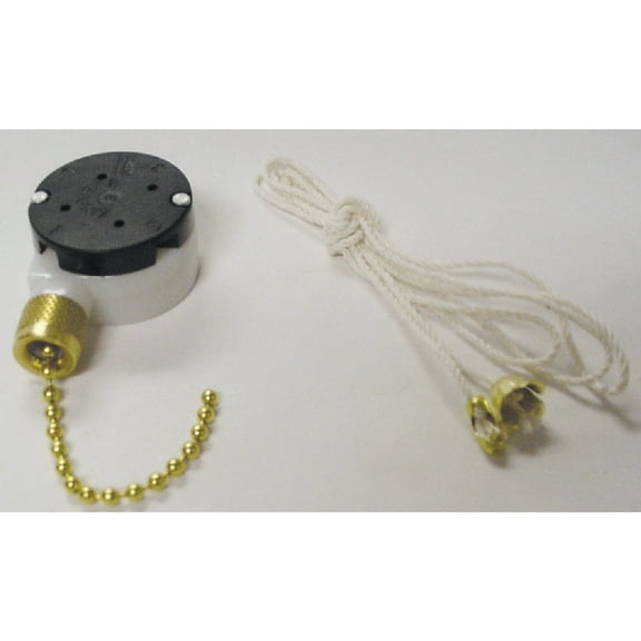 PULL SWITCH BRASS 3SPEED(Pack of 1)