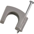 thumbnail image 1 of Gardner Bender 7/16 In. Polyethylene Gray UV Resistant Coaxial Staple (15-Count), 1 of 2