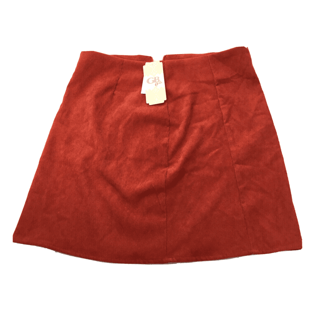 Brown Short Skirt Girls Red Cord Skirt GB Gianni Bini Skirt Girls