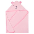 thumbnail image 1 of Gerber Baby Girl Hooded Towel, One Size, Pink, 1 of 7