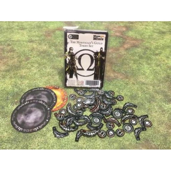 Guild Ball - Mortician's Season 4 Full Token Set New Condition!
