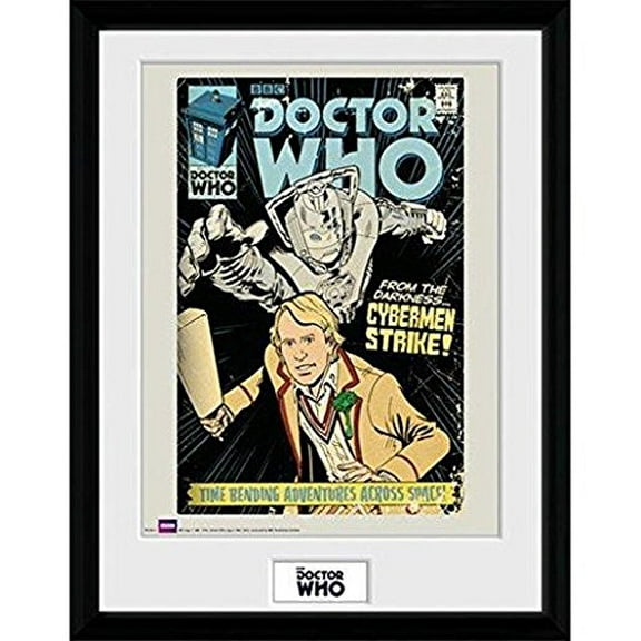 No Author GB eye Ltd, Doctor Who, Strike, Framed Photograph, (16x12), Wood, Various,