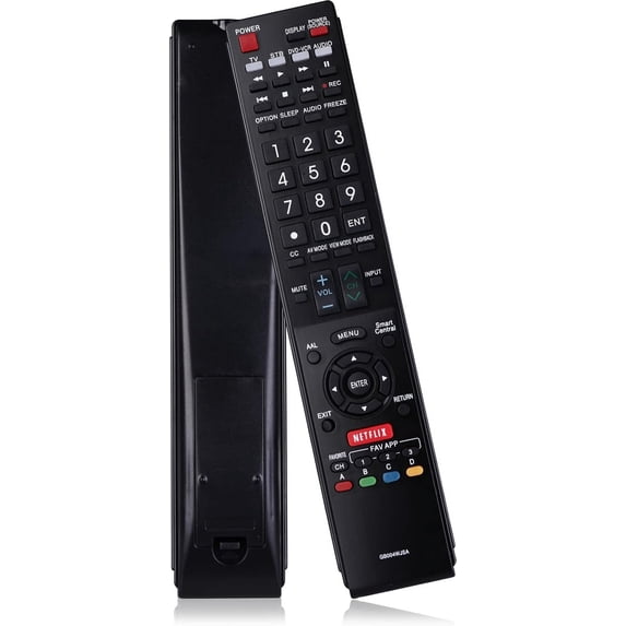 Sharp Remote Rrmcga397awsa Eremolz, TV Remote Control, GB005WJSA, Compatible with Sharp Aquos ...