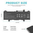 thumbnail image 1 of GB02XL Battery for HP Chromebook 14-Db0033Nb 14-Db0040Nr 14-Db0041Wm 14-Db0042Wm, 1 of 5