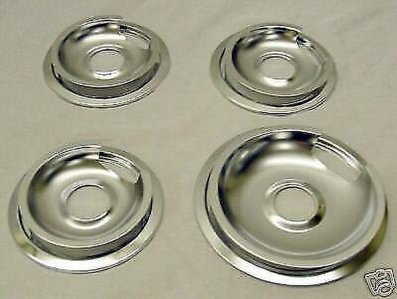 GB4 GE WB32X10012 WB32X10013 WB31X5013 WB31X5014 3 Sm 1 Lg Drip Pans Rings