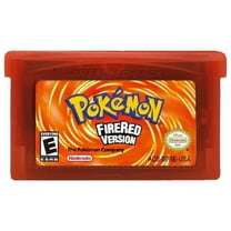 GBA FIRE RED Game Cartridge - US Version - Compatible with GBA/GBASP/NDS/NDSL