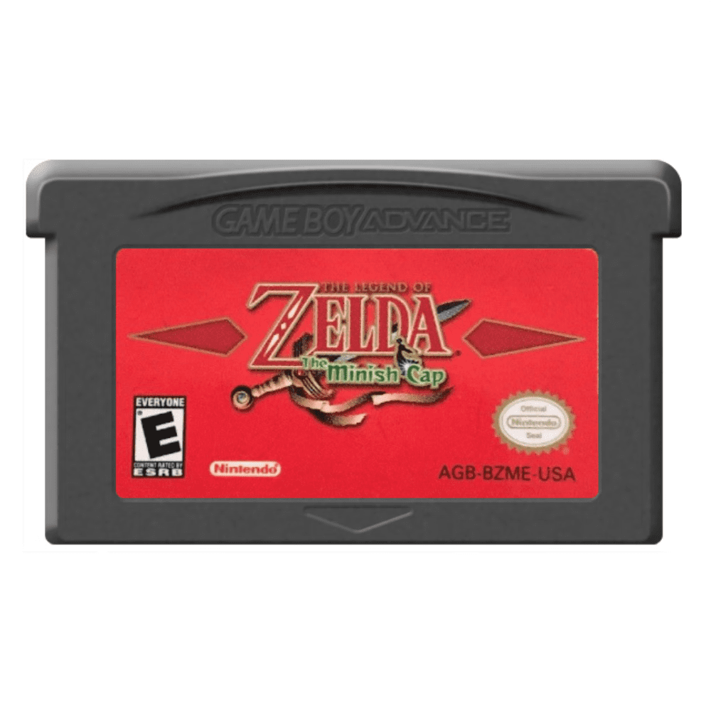 GBA Game Cartridges: The Legend of Zelda: The Minish Cap - Walmart.com