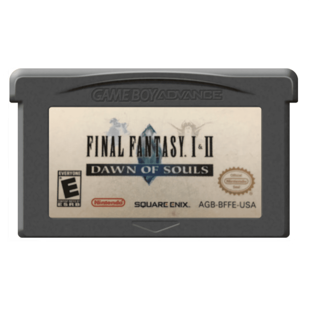 GBA Game Final Fantasy I & II Dawn of Souls, US Version