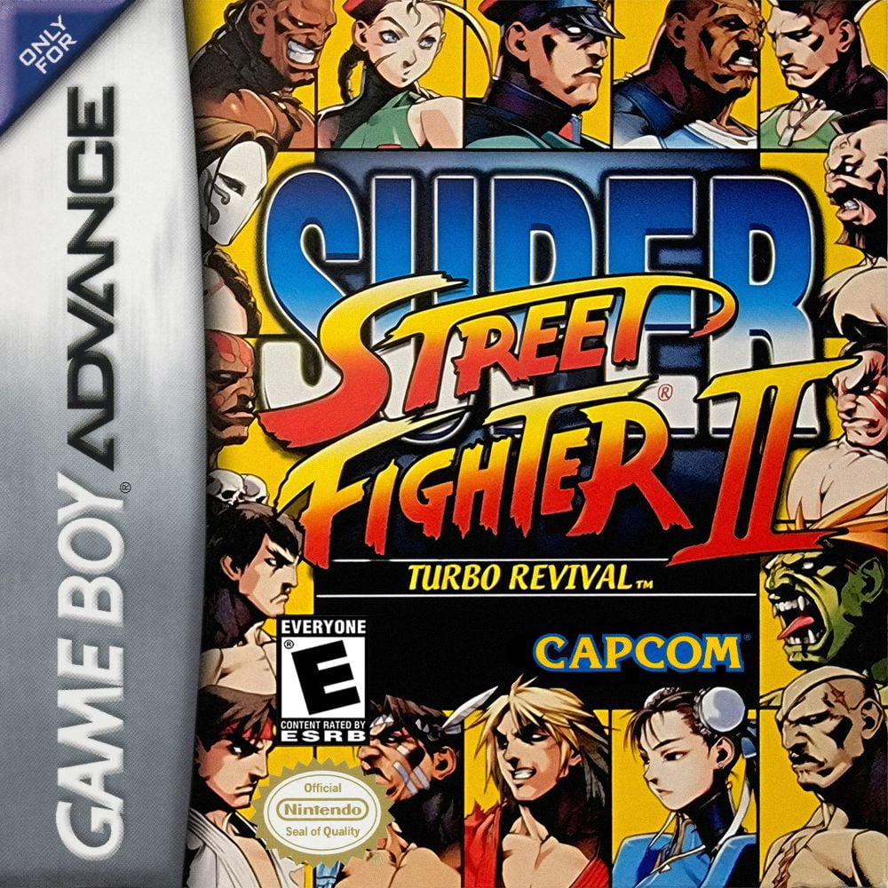 GBA Game: Super Street Fighter II Turbo: Revival - Walmart.com