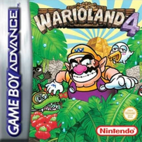GBA Game Wario Land 4 Games Cartridge Card for GBA/GBASP/NDS/IDS/NDSL/IDSL Console US Version