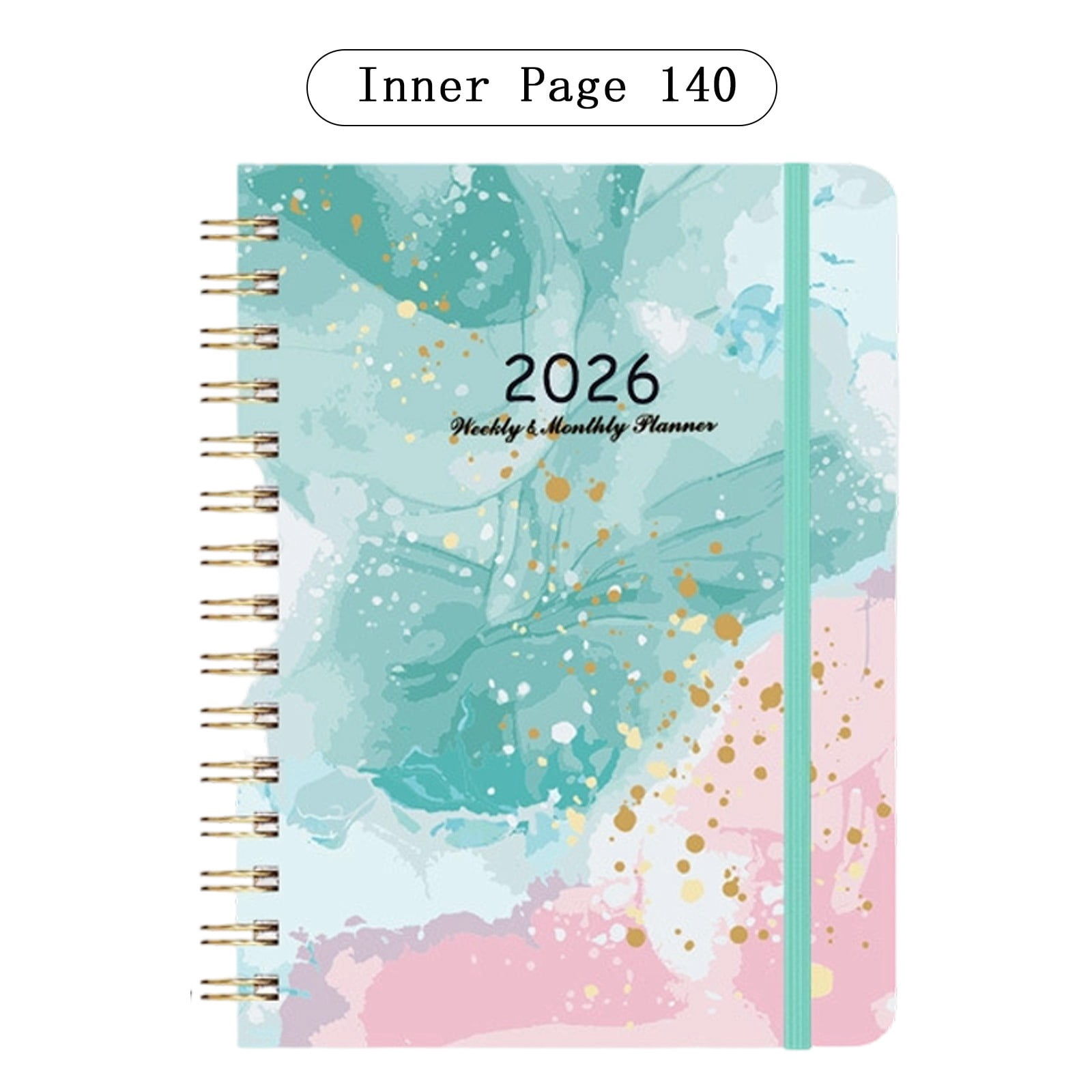 GBAYXJ 2026 Weekly And Monthly Planner Hardcover Agenda Book For Women