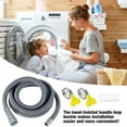thumbnail image 1 of GBAYXJ Automatic Washing Machine Pipe Extension Hose Thickened Pipe Pipe Air Conditioning Exhaust Pipe, 1 of 5