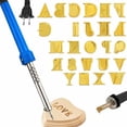 thumbnail image 1 of GBAYXJ Blue Handle Electrical Equipment Welding 36W Pencil Tip Soldering Tool, 1 of 6