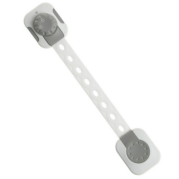 GBAYXJ Cabinet Locks Child Safety, Adhesive Baby Proofing Latches Multi-Purpose 1PC(Grey)