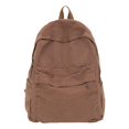 thumbnail image 1 of Canvas Casual Daypack Rucksack For Women Or Men, Cute College Laptop Bag And Lightweight Travel Backpack For Daily Commute (Brown), 1 of 9