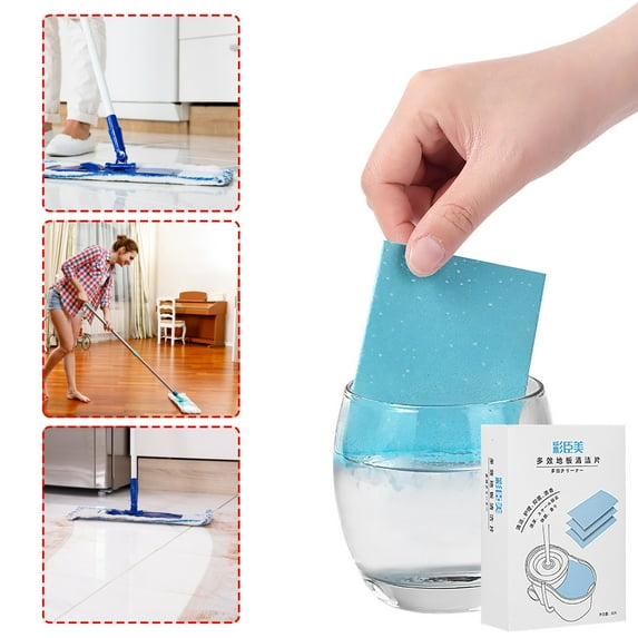 GBAYXJ Cleaning Tile Wood Descaling 30PC Multi-Effect Cleaner Sheet Floor Instant Cleaning
