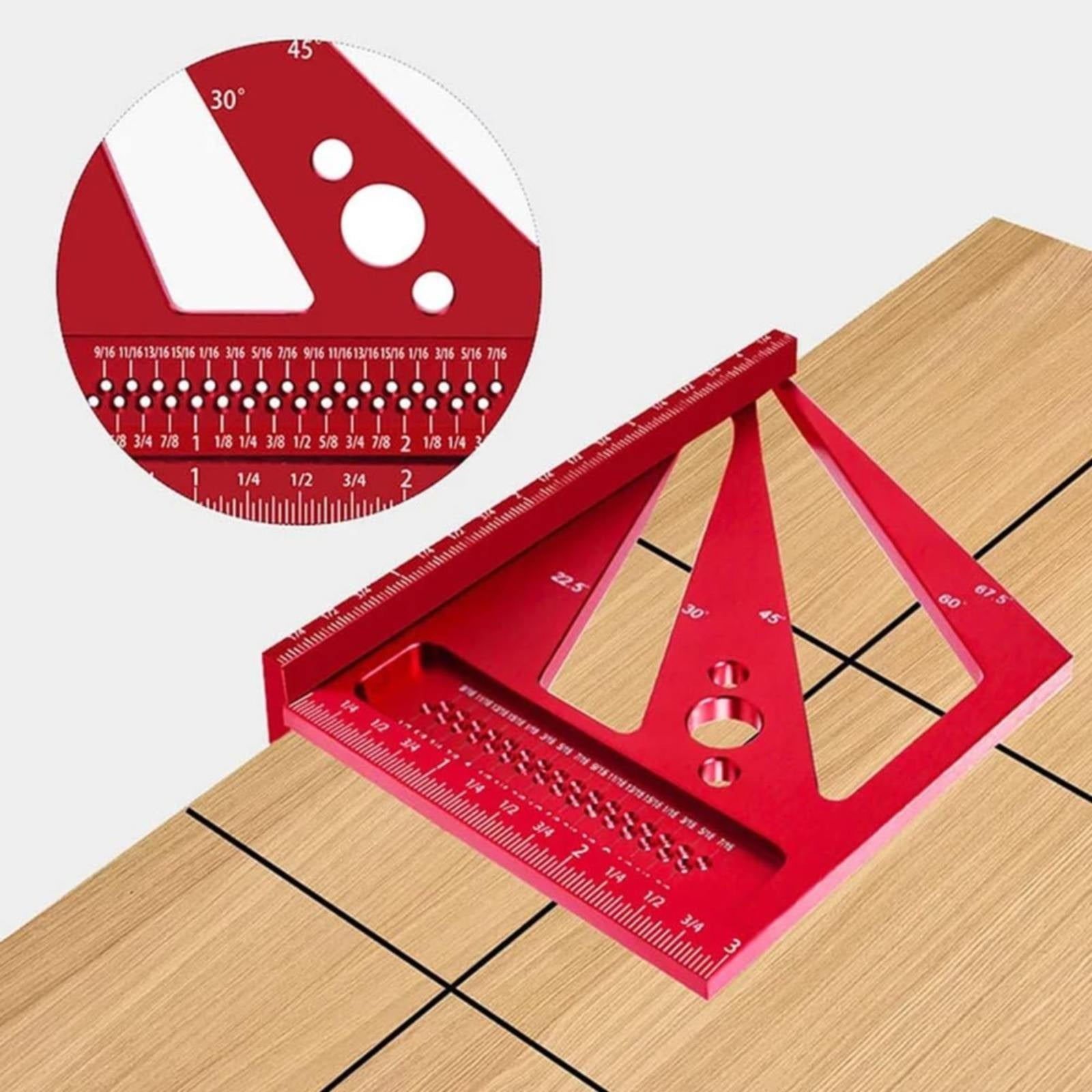 GBAYXJ The Fourth Generation Carpenter's Square Ruler Triangle Ruler ...
