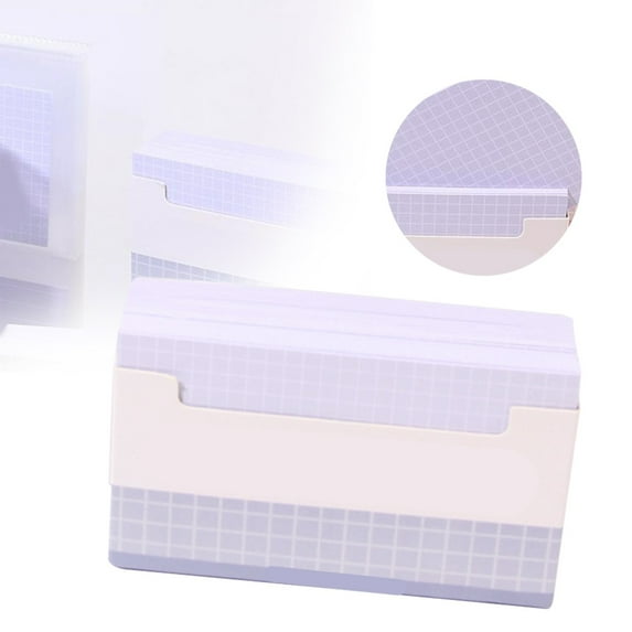 GBAYXJ Index Card Organizer Index Cards Clear Plastic Holder Organizer Pouches Book Recipe Card Holder Flash Cards Holder Hold 160 Cards|Plastic