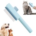 thumbnail image 1 of Pet Hair Removal Comb Comb Cat Dog Brush For Massaging And Cleaning Grooming Indoor Portable Multifunctional Cat Brush With Release Pet hair removal comb, 1 of 9
