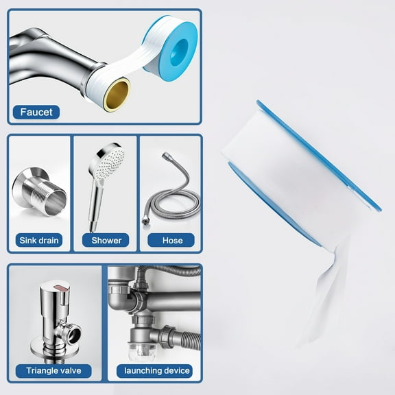 GBAYXJ Plumber Tape Tape For Sealing Threaded Pipes And A Roll Of Water Pipe Sealing Tape
