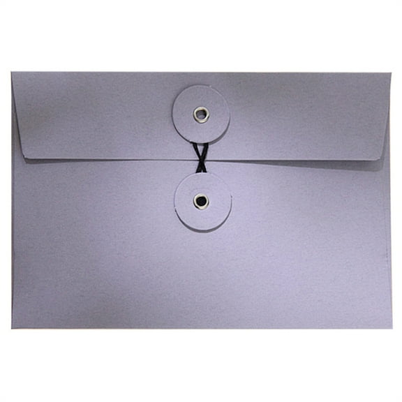 GBAYXJ Reusable Envelopes With Thread Seals Thick Cowhide Folders Transparent Organizers For Documents Receipts And Stationery A6 Size Home Office Use