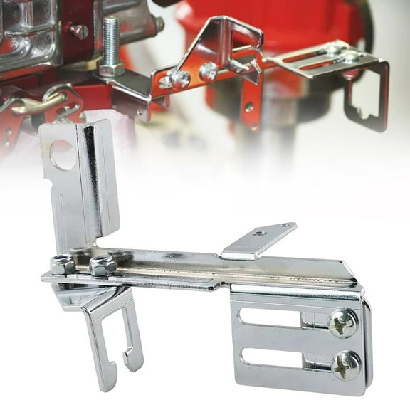 GBAYXJ Throttle Cable Kickdown Bracket For For Kick Down 273 318 340 383 400 413 426 440 Hardware Adapter (Silver)