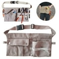 thumbnail image 1 of GBAYXJ Waist Aprons Men's Outdoor Gardener Thick Canvas Half Apron Half Body Apron Equipment Package (E), 1 of 8