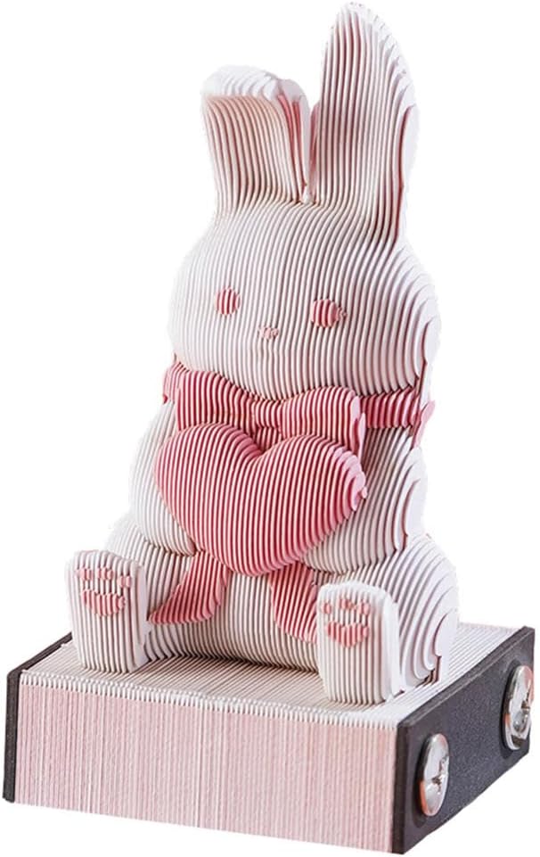 GBB2024 Calendar Memo PadTime Piece Calendar 2024Artsy Pads Calendar3D