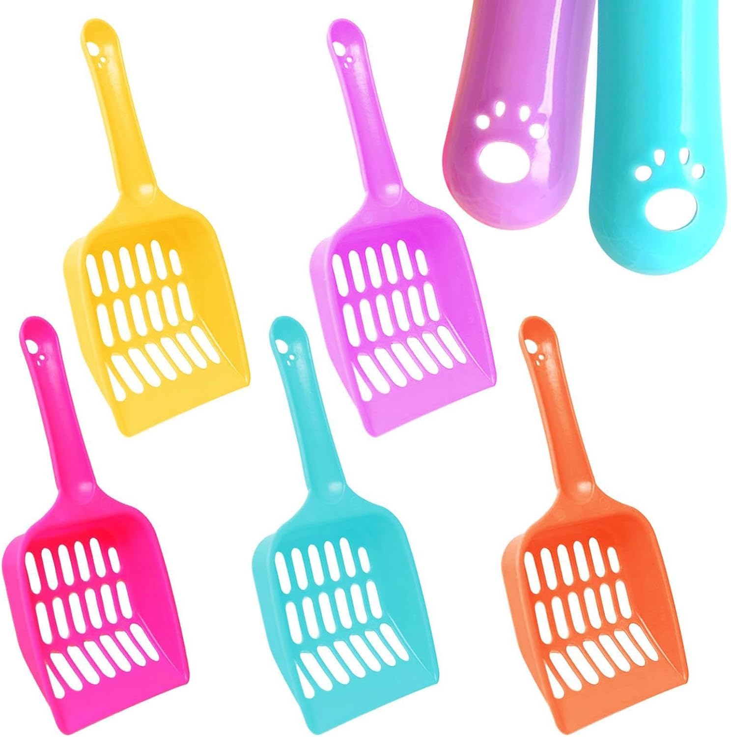 GBBCat Litter Shovel, Hanging Hole Design Pet Poop Shovel, Household