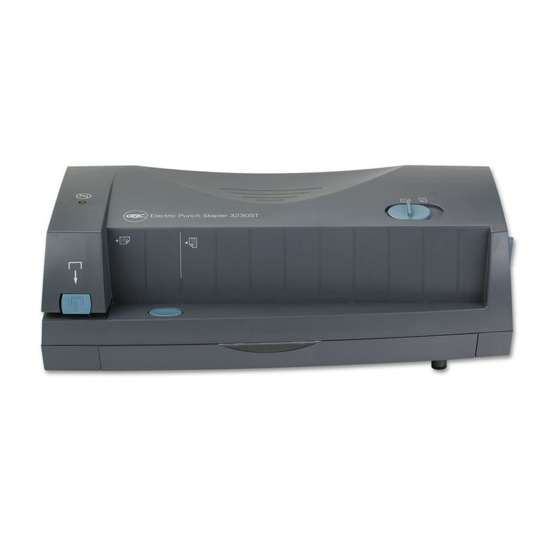 24-Sheet 3230ST Electric Two- to Three-Hole Adjustable Punch/Stapler, 9/32 24-Sheet 3230ST Electric Two- to Three-Hole Adjustable Punch/Stapler, 9/32