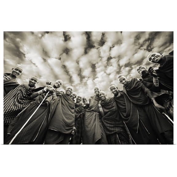 GBC | "African Masai Tribe" Art Print - 24x16