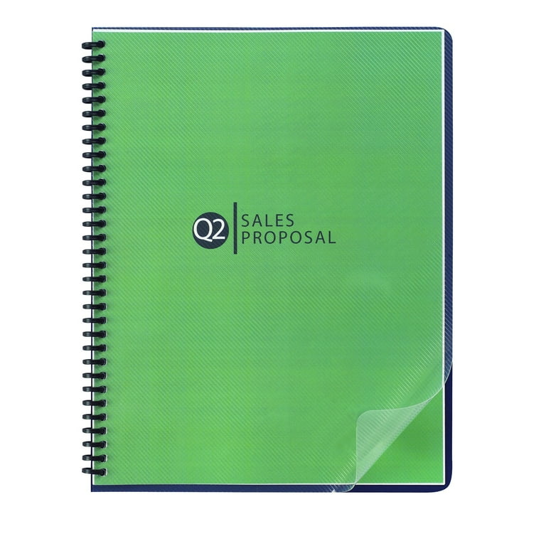 GBC Lined Design Binding Presentation Covers - For Letter 8 1/2 GBC Lined Design Binding Presentation Covers - For Letter 8 1/2