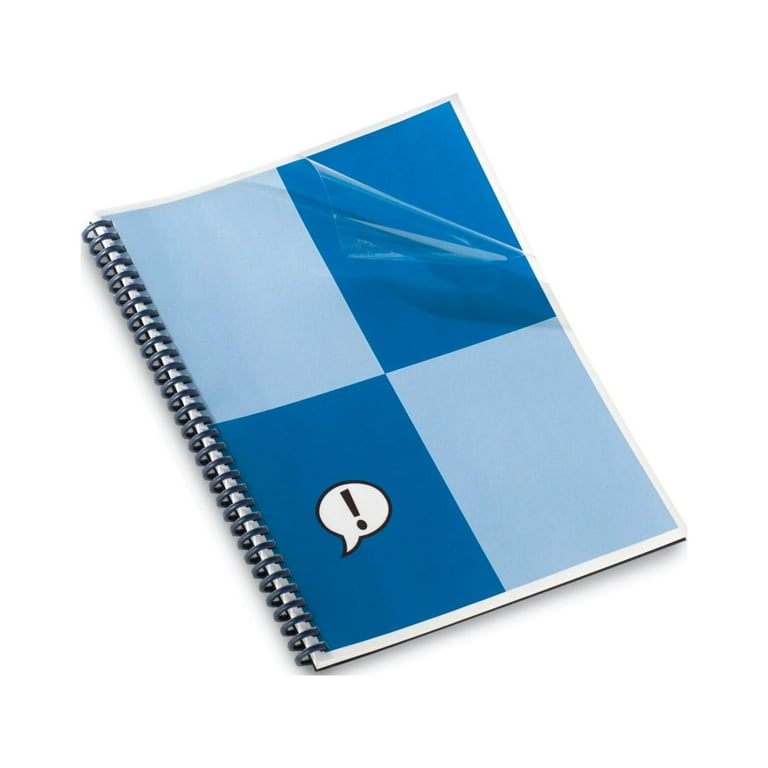 Clear View Presentation Covers for Binding Systems, 6 mil, Clear, 11 x 8.5, Unpunched, 100/Box Clear View Presentation Covers for Binding Systems, 6 mil, Clear, 11 x 8.5, Unpunched, 100/Box