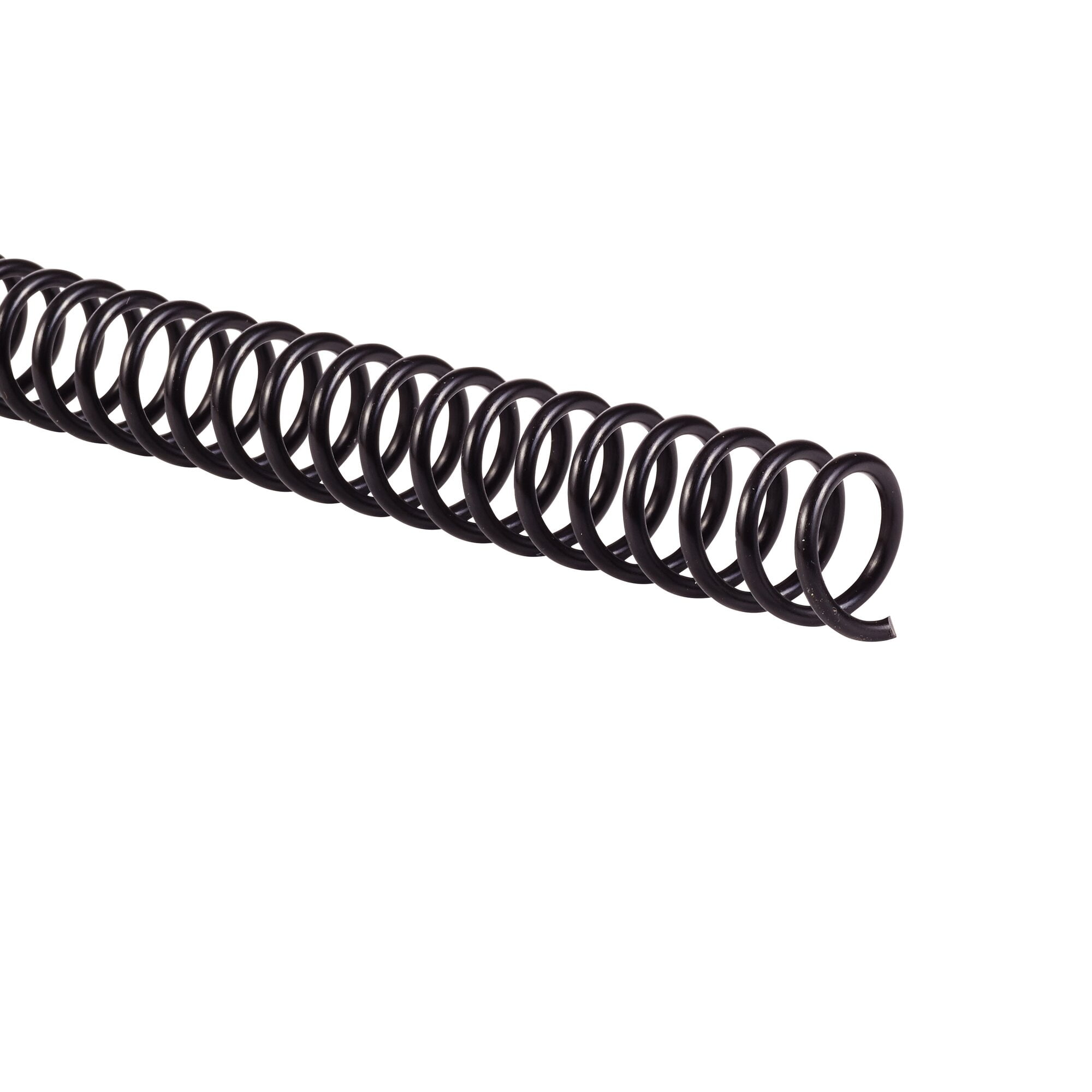 GBC Color Coil Binding Spines, 12 mm, Black, 100 Pack, Spiral Plastic ...