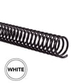 thumbnail image 1 of GBC Color Coil Binding Spines, 16 mm, White, 100 Pack, 1 of 4