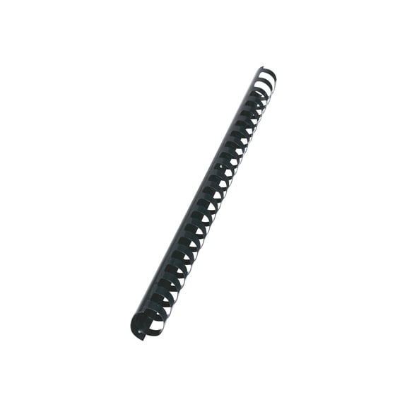 GBC CombBind - 1.5 in - 21 rings - A4 (8.25 in x 11.7 in) - 330 sheets - black - 50 pcs. plastic binding comb - for P/N: 2101435, IB271106, IB271717