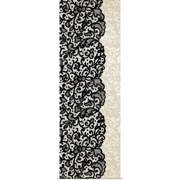 GBC | "Lace Patterns I" Art Print - 20x60