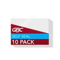 GBC Laminating Sheets, Self Adhesive Pouches, Horizontal ID Badge, 8