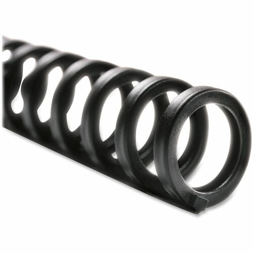 GBC ProClick Binding Spines, 0.3" Diameter, 0.31" Maximum Capacity, 45 x Sheet Capacity, 32 x Holes, Black (2515662) | 10 Boxes (250 Total)